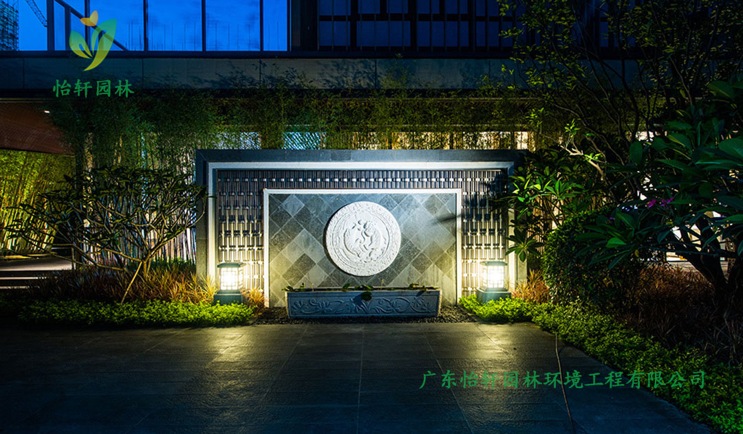 佛山保利諾丁山示范區(qū)綠化景觀設計案例實景圖