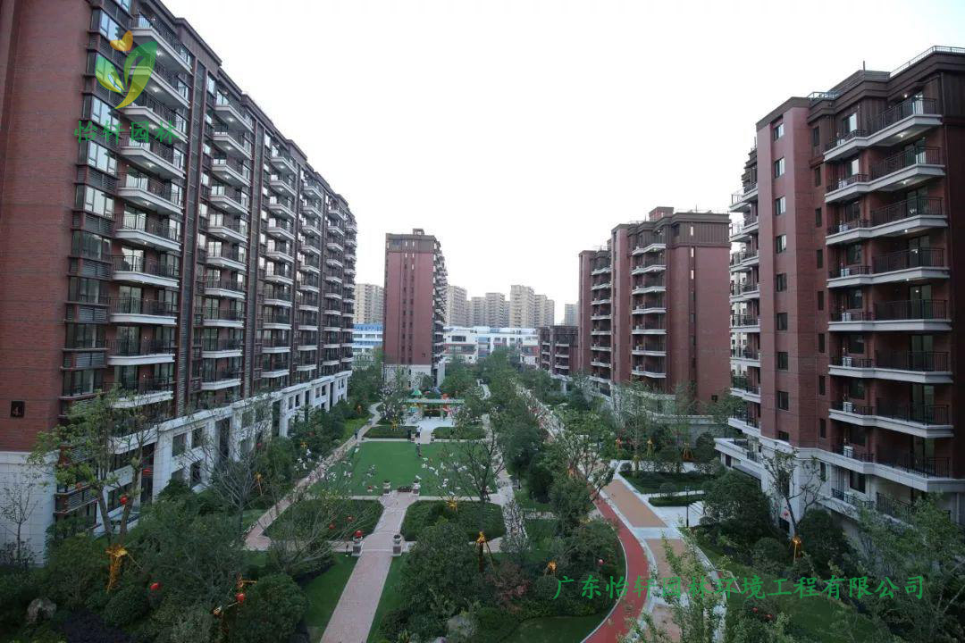 杭州遠洋萬和四季小區(qū)綠化工程效果圖