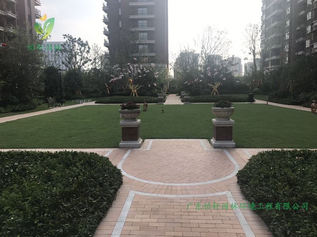 杭州遠洋萬和四季小區(qū)綠化工程效果圖