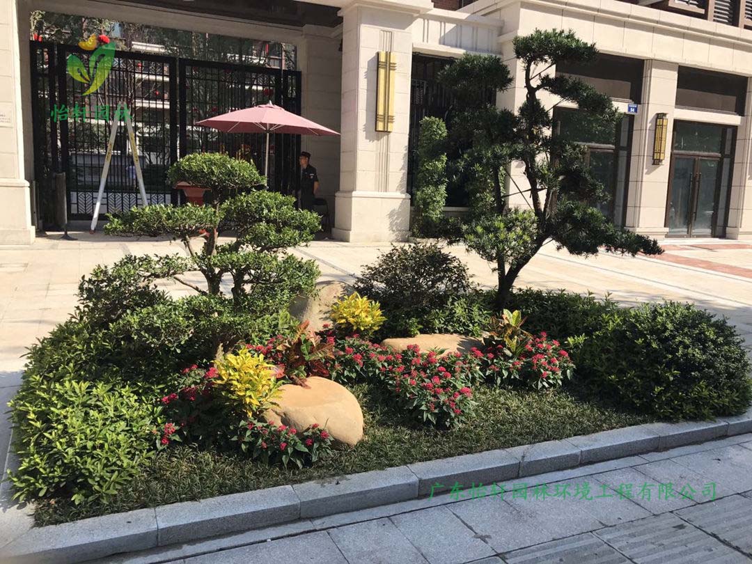 杭州遠洋萬和四季小區(qū)綠化工程效果圖